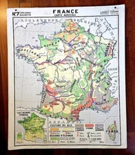 Carte scolaire hachette d'occasion  Bar-le-Duc