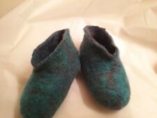 chinelos de lã feltrada masculinos feitos sob medida nos EUA azul qualquer tamanho infantil , usado comprar usado  Enviando para Brazil