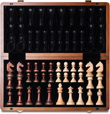 Magnetic wooden chess for sale  Cerritos