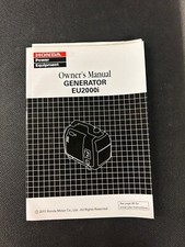 Honda eu2000i generator for sale  Fairfield