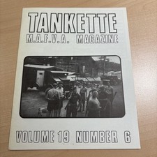 VTG 1984 Tankette Miniature Magazine: Chevrolet NG-G-7105 1 1/2 Ton Panel Van, usado comprar usado  Enviando para Brazil