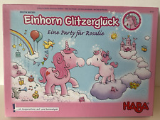 Haba einhorn glitzerglück gebraucht kaufen  Wardenburg
