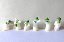 Snowman wax candle for sale  PETERBOROUGH
