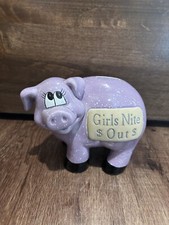 Purple piggy bank for sale  Hastings