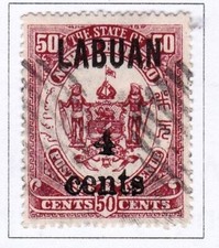 Labuan 1904 50c for sale  LOUGHBOROUGH