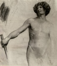 Dessin ancien homme d'occasion  Belleville