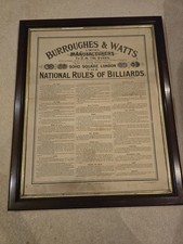 Burroughes watts national for sale  TONBRIDGE