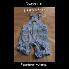 Salopette sergent major d'occasion  Carpentras