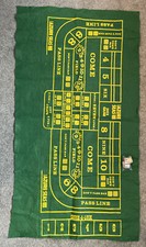 Craps felt dice for sale  Stevensville