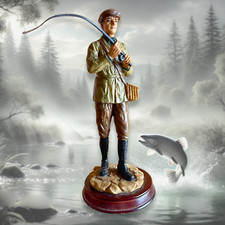 Vintage fly fisherman for sale  Wildomar