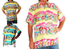Camisa masculina HAVAIANA ALTA com garrafas de cerveja tropical, feriado, noite de despedida de solteiro, festa comprar usado  Enviando para Brazil