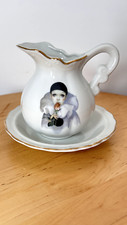 Usado, Jarro de porcelana vintage Belina/Japão/Mini Pierrot Love comprar usado  Enviando para Brazil