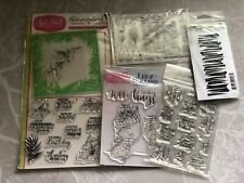 Bundle clear stamps for sale  LEEDS