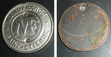 Rare ancienne plaque d'occasion  Salbris
