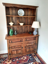 Vintage solid oak for sale  GRANTHAM