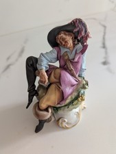 Vintage capodimonte figurine for sale  BARRY