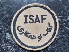 Insigne isaf afghanistan d'occasion  Le Lion-d'Angers
