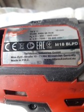 Milwaukee m18blpd akkuschraube gebraucht kaufen  Bad Füssing