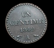 Dupré centime 1849 d'occasion Dupré centime 1849 d'occasion  Fagnières