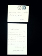 Henry becque lettre d'occasion Henry becque lettre d'occasion  Paris XVII