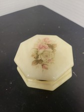 Vintage alabaster trinket for sale  East Orange