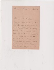 Year 1888. letters. d'occasion  Expédié en Belgium