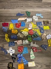 Lote misto enorme coleção de ímãs de geladeira vintage Souvenir State, usado comprar usado  Enviando para Brazil