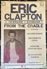 Eric clapton poster for sale  Lawrence