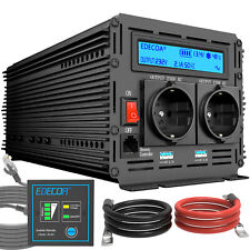 EDECOA 3000W/6000W Convertitore 12V 220V invertitore di potenza Power inverter na sprzedaż  Wysyłka do Poland