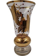 vases gold red tall for sale  DARTFORD