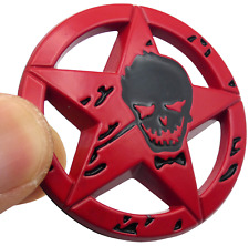 Adesivo adesivo caveira estrela metal 3D 1,5" emblema carro auto estilo emblema para-lama comprar usado Adesivo adesivo caveira estrela metal 3D 1,5" emblema carro auto estilo emblema para-lama comprar usado  Enviando para Brazil