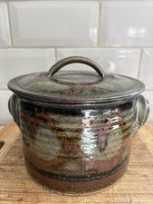 Vintage earthenware casserole for sale  MARCH