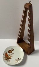 Antique wooden plate for sale  PENZANCE