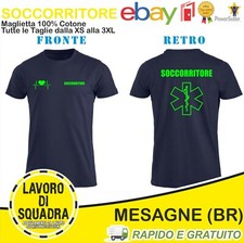 Maglietta shirt soccorritore usato  Mesagne