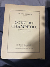 Francis poulenc concert d'occasion  Paris XI