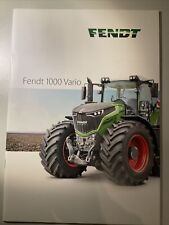Fendt traktoren prospekt gebraucht kaufen  Deutschland