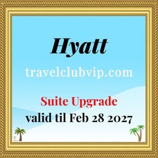 Premio de ascenso de categoría de suite Hyatt Hotels válido por 7 noches, válido hasta el 28/02/2027 segunda mano  Embacar hacia Mexico