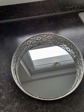 Spiegel tablett silberfarben gebraucht kaufen  Gernsbach