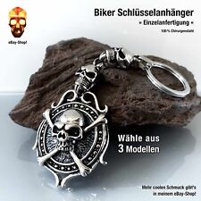 Skull schlüsselanhänger edel gebraucht kaufen  München