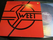 the SWEET VI NM 6 ST12106 album vinyl '80 glam rock orig LP rare capitol WOW!! comprar usado  Enviando para Brazil