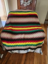 Vtg afghan boho for sale  Jackson Center