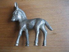 Metal donkey figurine for sale  WILMSLOW