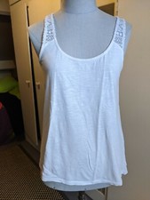 Shirt blanc dentelle d'occasion  Villepinte