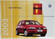 Folha de especificações de energia 2003 Volkswagen VW Gol 1.0 16V - Texto em português, usado comprar usado  Enviando para Brazil