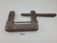 Schraubzwinge holz alt gebraucht kaufen  Burgstädt