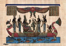 Egyptian papyrus painting for sale Egyptian papyrus painting for sale  CHESTER