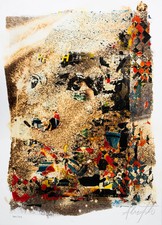 Vhils impression lithographie d'occasion  Paris XX