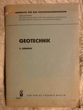 Geotechnik grundbau gebraucht kaufen  Chemnitz