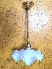 Jugendstil hängelampe glassch gebraucht kaufen  Karlsruhe