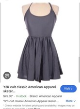 Y2k american apparel for sale  BROMLEY